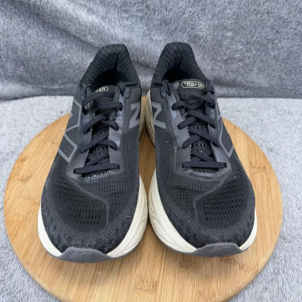 New Balance Fresh Foam X 1080 Shoes Womens Size 10 Black Sneakers W1080B14
